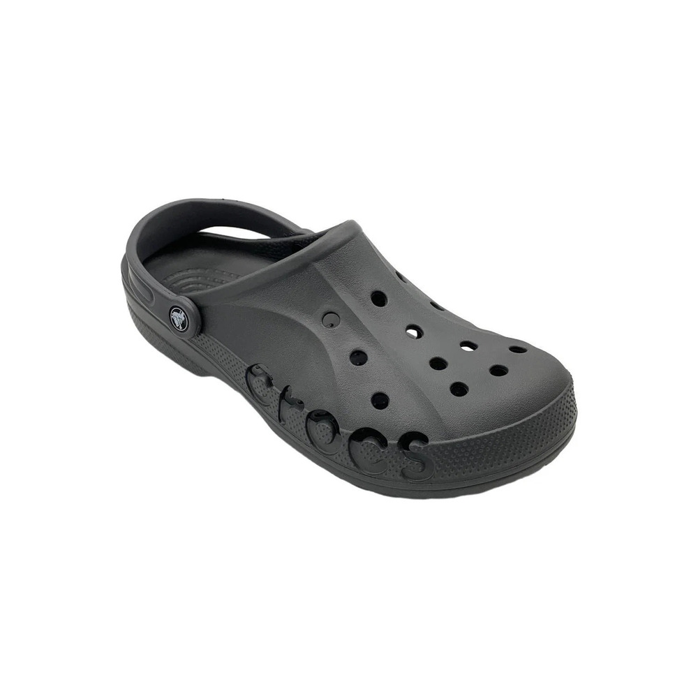 Crocs Men's Baya Graphic Clog Graphite - Medium